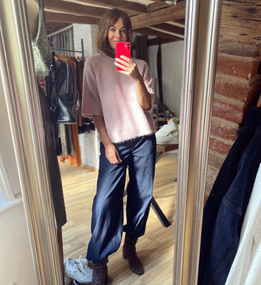 Kaffe Kaemmilie Cropped Knit Pullover